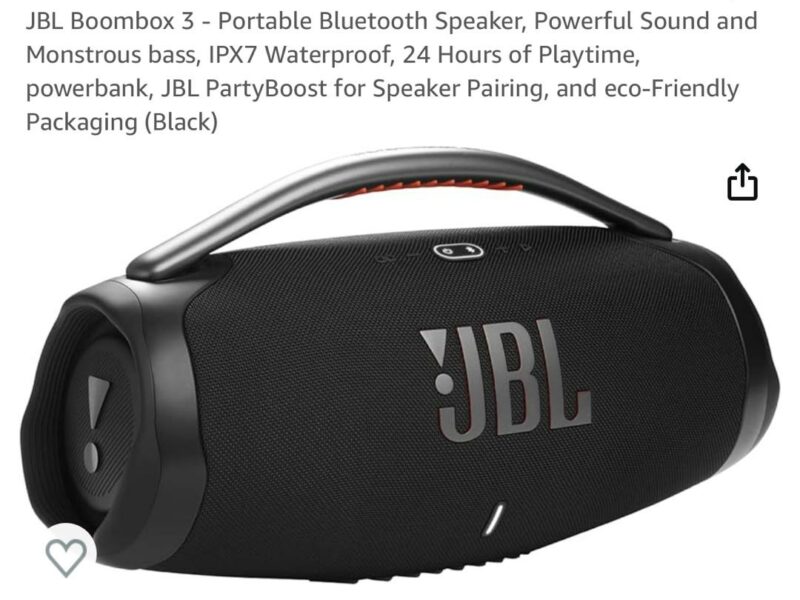 Boomer JBL BOOMBOX 3