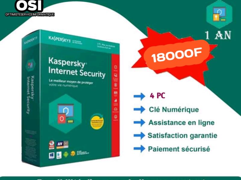 Licence authentique Microsoft et antivirus