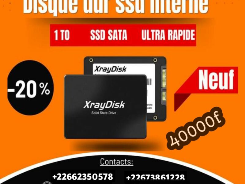 Disque dur SSD SATA et M2