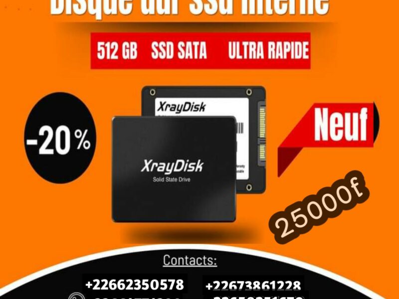 Disque dur SSD SATA et M2