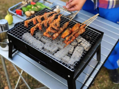 Mini-grille a barbecue