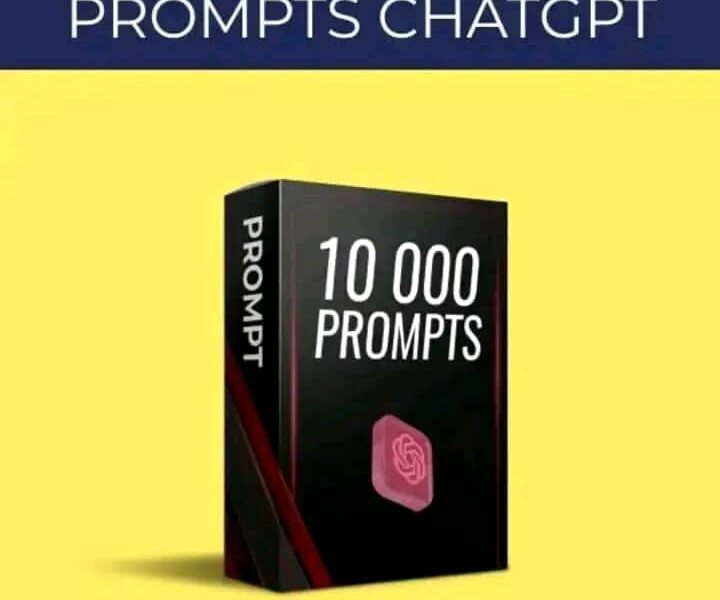 Pack de 10 000 Prompts Chat GPT !